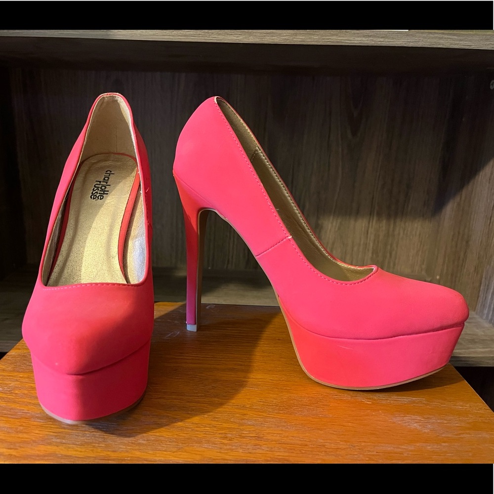 Heels. Worn once. Good condition.